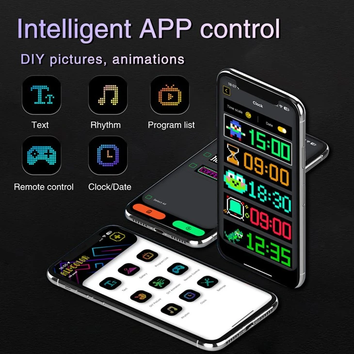 Flexible Pixel RGB LED Matrix Display Pane high quality