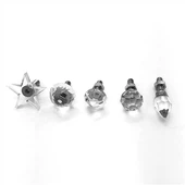 Lighting Fiber Optic Crystal Fittings Ending Piece